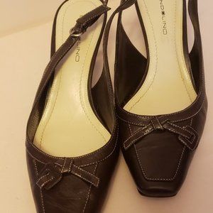 Bandolino Dark Brown Leather Heels, 9